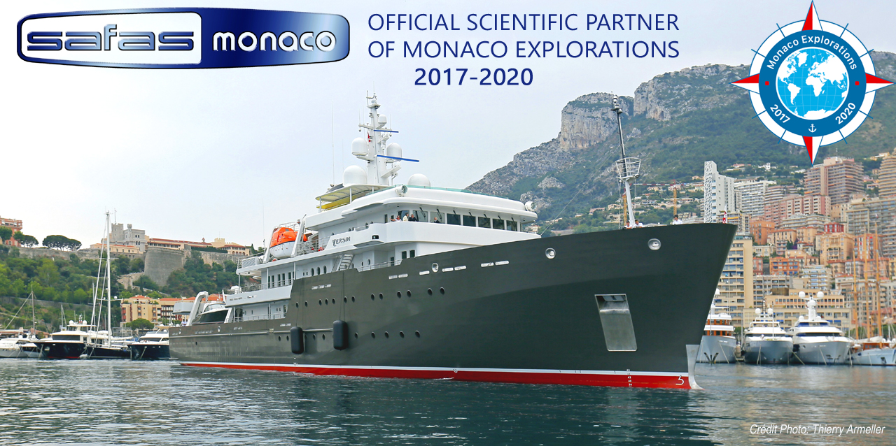 SAFAS, Partenaire Scientifique Officiel des Explorations de Monaco : Réconcilier l'Humanité avec les Océans <br><span class='descslider'>Parce que l'enjeu est notre planète, SAFAS est fière que son lecteur de microplaques / spectrofluorimètre Xenius équipe le laboratoire du Yersin et apporte aux équipes de scientifiques les plus hautes performances mondiales</span>